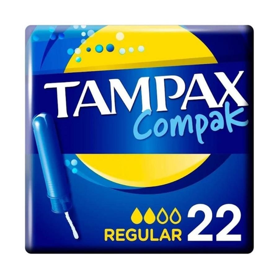 Okrid Tampax Compak Normal Tampon 22 Adet