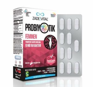 Zade Vital Probiyotik Feminen Kapsül 30 luk