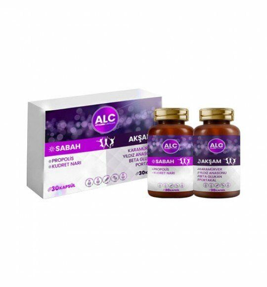 ALC Vitamin (Sabah + Akşam) 30 Softgel + 30 Kapsül