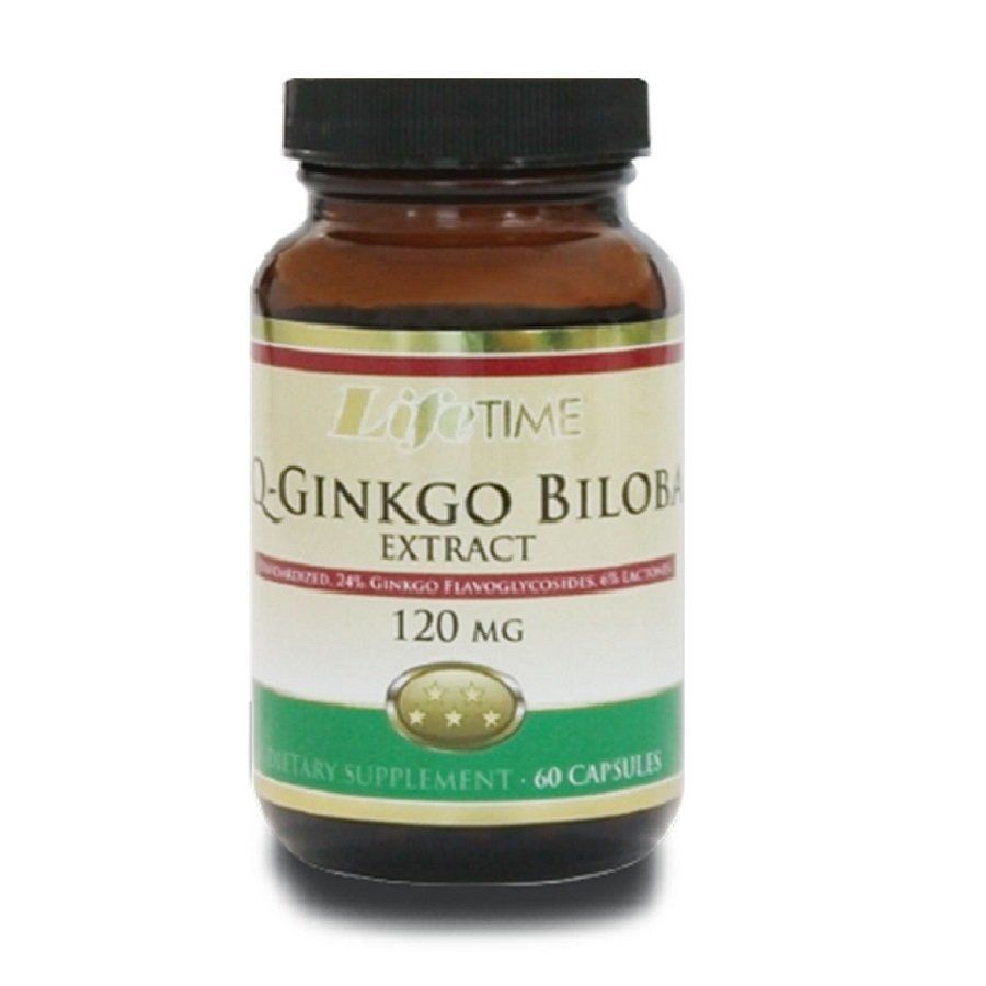 Life Time Q-Ginkgo Biloba 120 mg 60 Kapsül