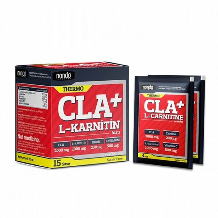 Nondo Thermo CLA + L-Karnitin 4gr X 15 Saşe