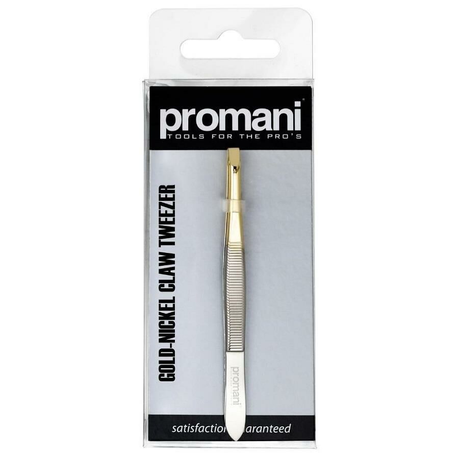 Promani Pr-918 Yarı Altın/Nikel Düz Uçlu Cımbız