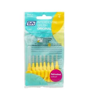 Tepe Interdental Brush Original 8 Pcs , 0.7 MM TePe Arayüz Fırçası SARI