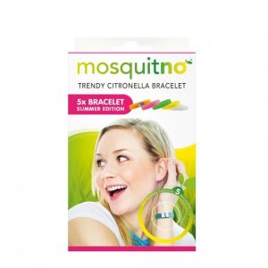 Mosquitno Citronella Bracelets Summer Pack 5 Adet