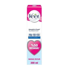 Veet Tüy Dökücü Krem Hassas Ciltler 200 ml - SÜPER FIRSAT