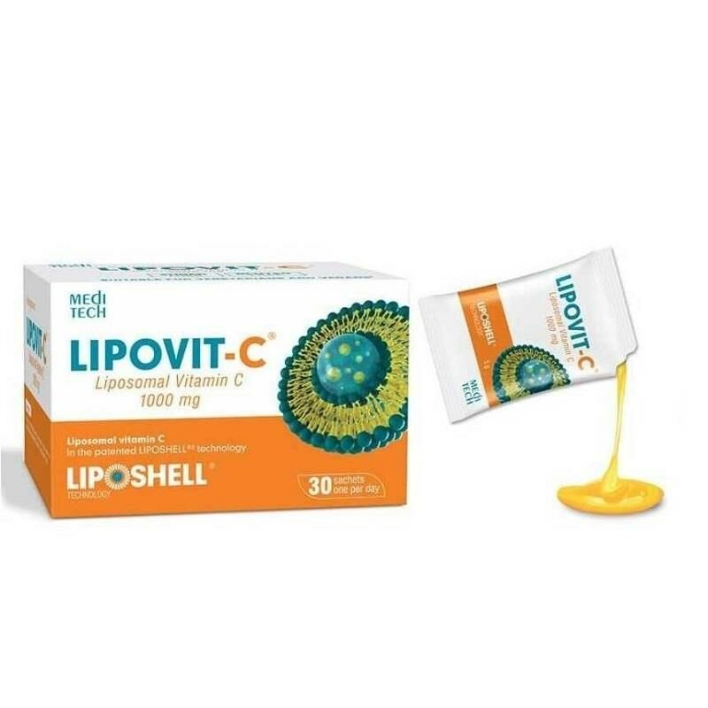 Meditech Lipovit-C Liposomal Vitamin C 1000mg 30 Saşe