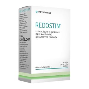 Parthenogen Redostim 40 Tablet (L Sistin, Taurin ve Vitamin B6)