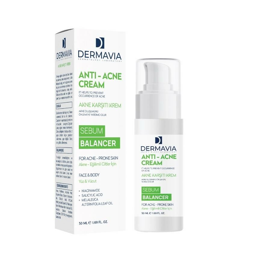 Dermavia Anti Acne Akne Karşıtı Krem 50 ML