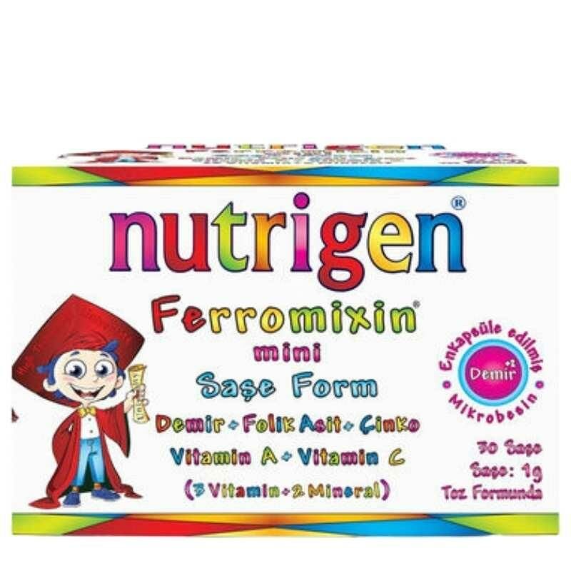 Nutrigen Mini Ferromixin Vitamin ve Mineral Takviyesi 30 Saşe