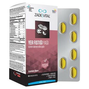 Zade Vital Yer Fıstığı Yağı Kapsül Blister  60