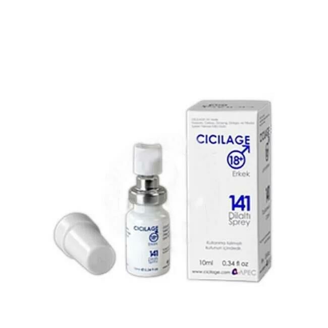 Cicilage 141 Male (Erkek) Dilaltı Spreyi 10 Ml