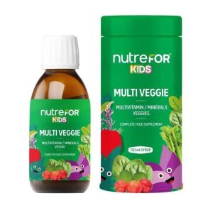 Nutrefor Kids Multi Veggie Multivitamin ve Mineral Şurup 150ml