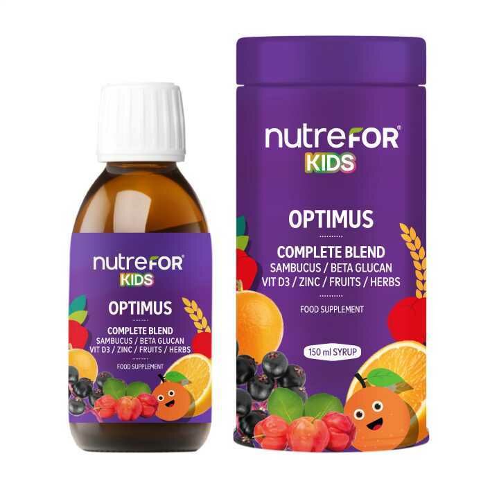 Nutrefor Kids Optimus Complete Blend 150ml Şurup