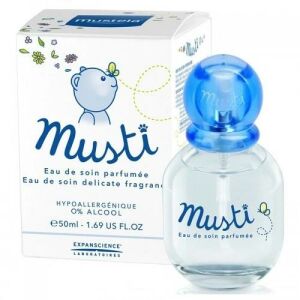 Mustela Musti Eau de Soin 50 ml / Alkolsüz Bebek Kokusu