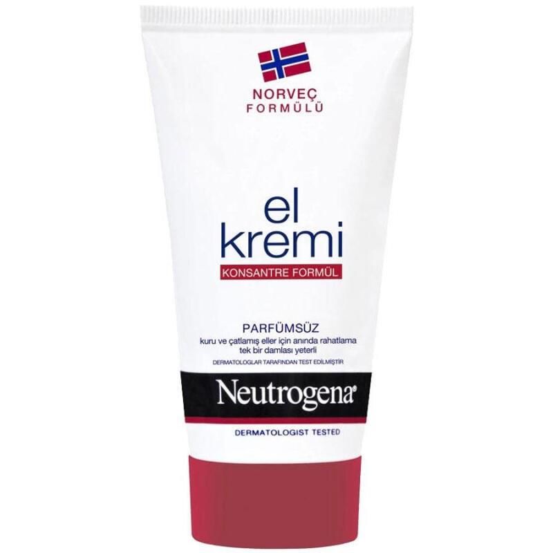 Neutrogena Krem Parfümsüz El Kremi 75ml