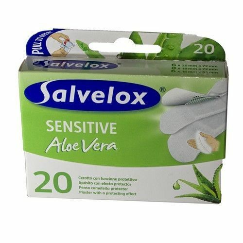 Salvelox Sensitive Aloe Veralı Orta Yara Bandı 20 li