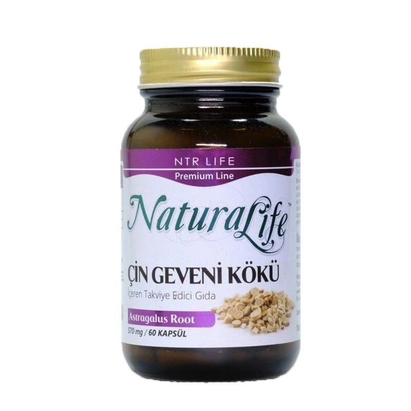 Natura Life Astragalus - Çin Geveni Kökü 60 Kapsül