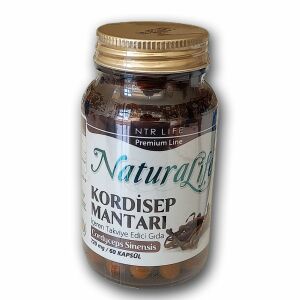 Natura Life Kordisep Mantarı - Cordyceps Sinensis 60 Kapsül