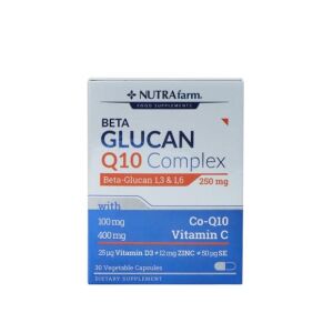 Nutrafarm Beta Glucan Q10 Complex 30 Kapsül