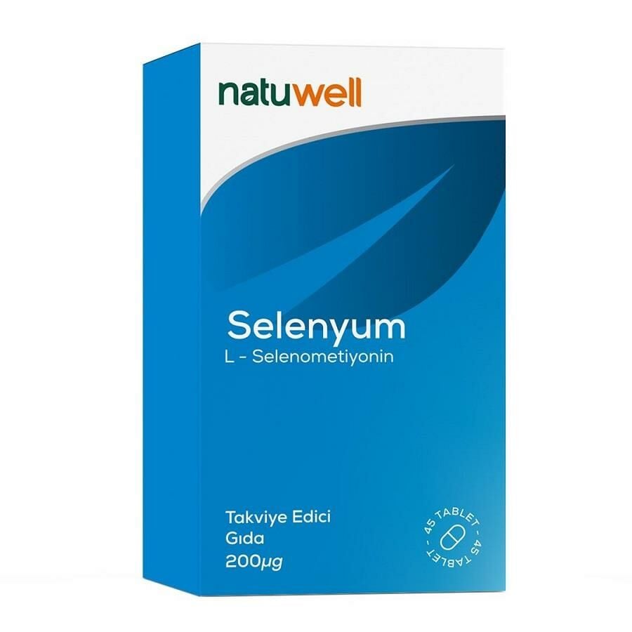 Natuwell Selenyum 200mcg 45 Tablet