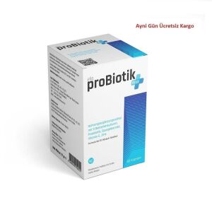 Probiotik Plus 60 Kapseln (Probiyotik, Kuşkonmaz Ekstresi)