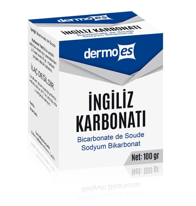 Dermoes İngiliz Karbonatı - Bicarbonate Soude 100gr