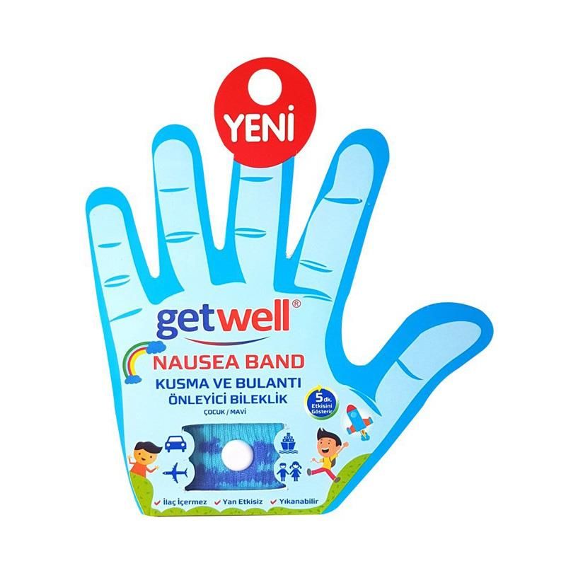 Getwell Nausea Band Kusma Ve Bulantı Karşıtı Bileklik ERKEK Çocuk