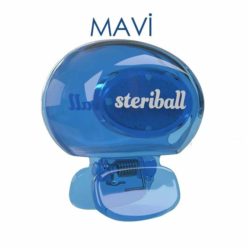 Steriball Toothbrush Protector Hijyenik Diş Fırçası Koruma Kabı - MAVİ