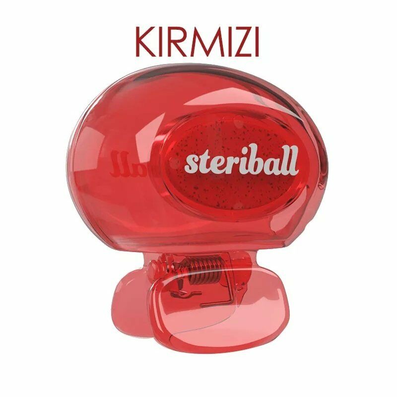 Steriball Toothbrush Protector Hijyenik Diş Fırçası Koruma Kabı - KIRMIZI