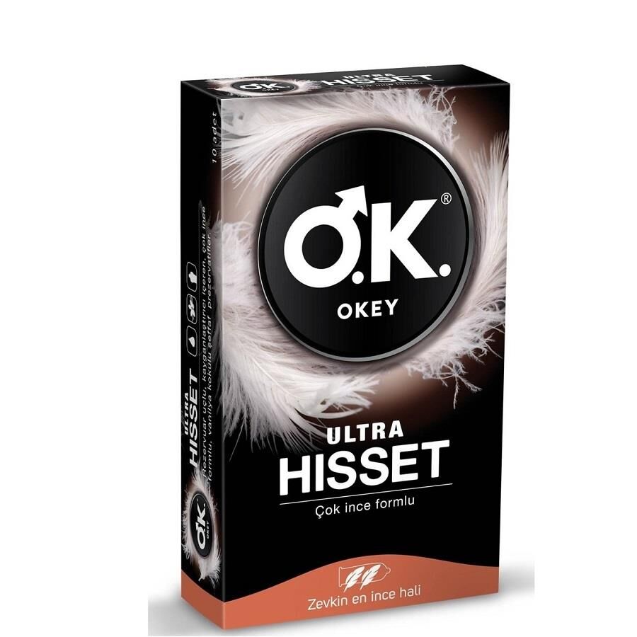 Okey Ultra Hisset Prezervatif 10'lu