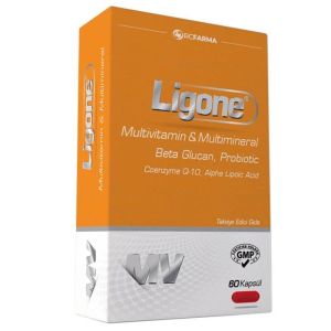 Ligone Beta Glucan Probiotic Multivitamin Kapsül 60 lık