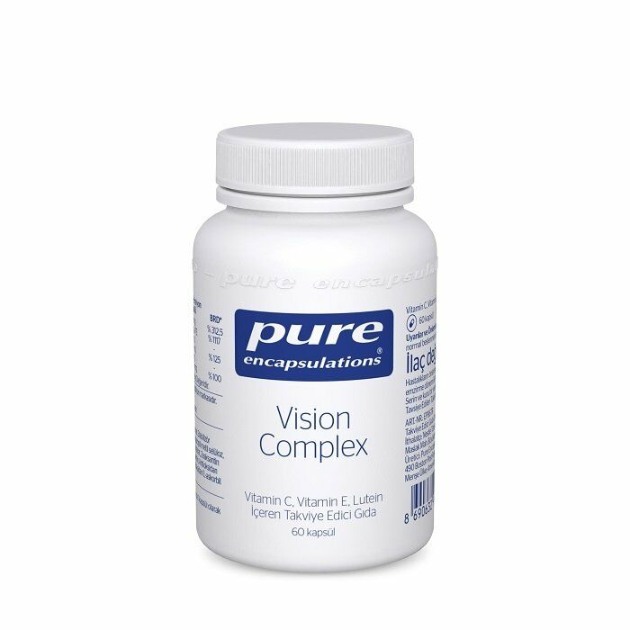 Pure Vision Complex Vitamin C,E Lutein İçeren Takviye Edici Gıda 60 Kapsül
