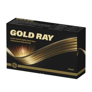 Gold Ray Arı Sütü Sarımsak 20 Kapsül