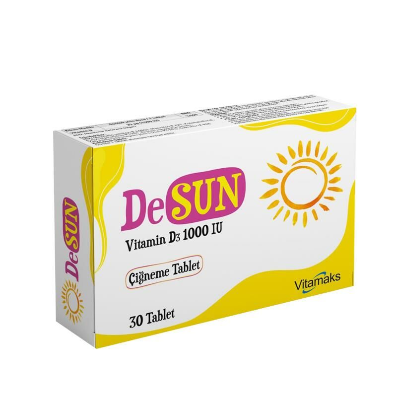 DeSUN Vitamin D3 1000IU 30 Tablet