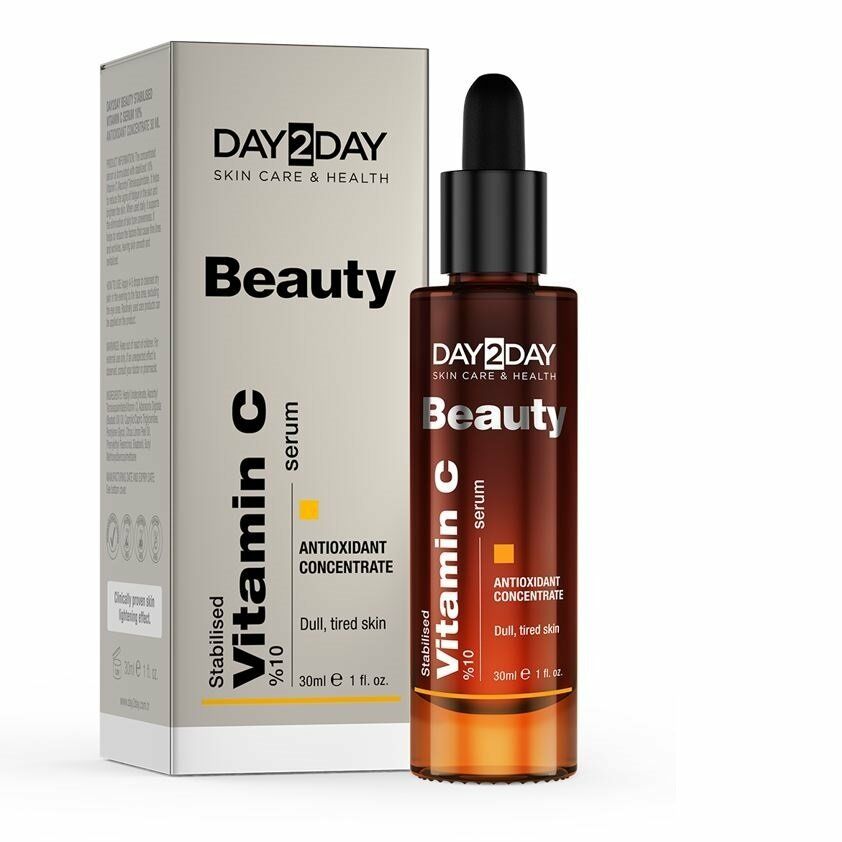Day2Day Beauty Stabilised Vitamin C %10 Serum 30ml