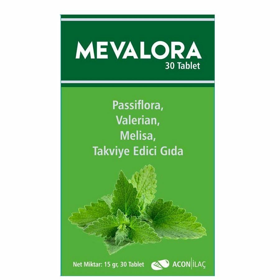 Mevalora Passiflora 30 Tablet