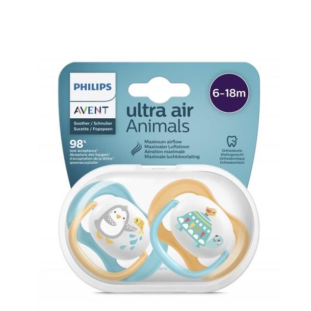 Avent 08007 Ultra Air Emzik 6-18 Ay Erkek