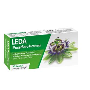 Leda Passiflora Takviye Edici Gıda 30 Kapsül