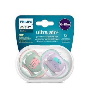 Avent SCF085/18 Ultra Air Emzik 6-18 Ay 2li Kız