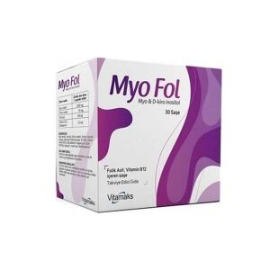 Myo Fol ,Myo D-Kiro İnositol 30 Saşe