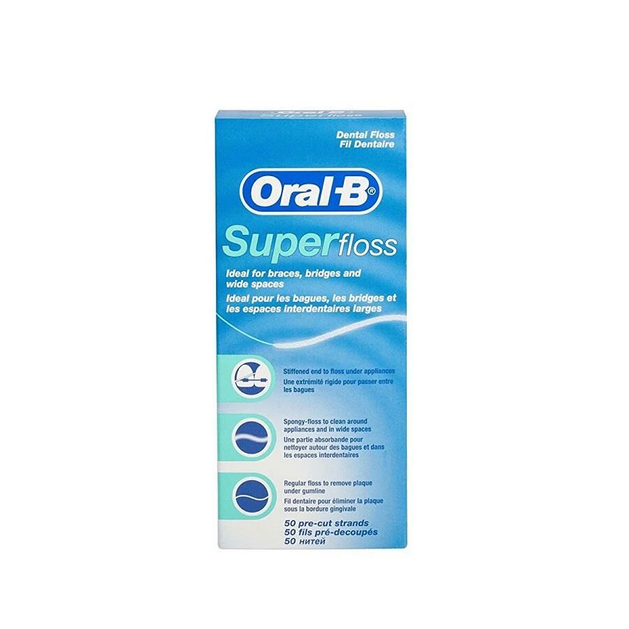 Oral B Diş İpi Super Floss Mint 50 Ml