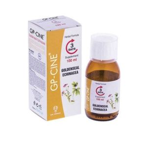 Gp-Cine 3 Days Herbal Formula Goldenseal Echinacea 100ml