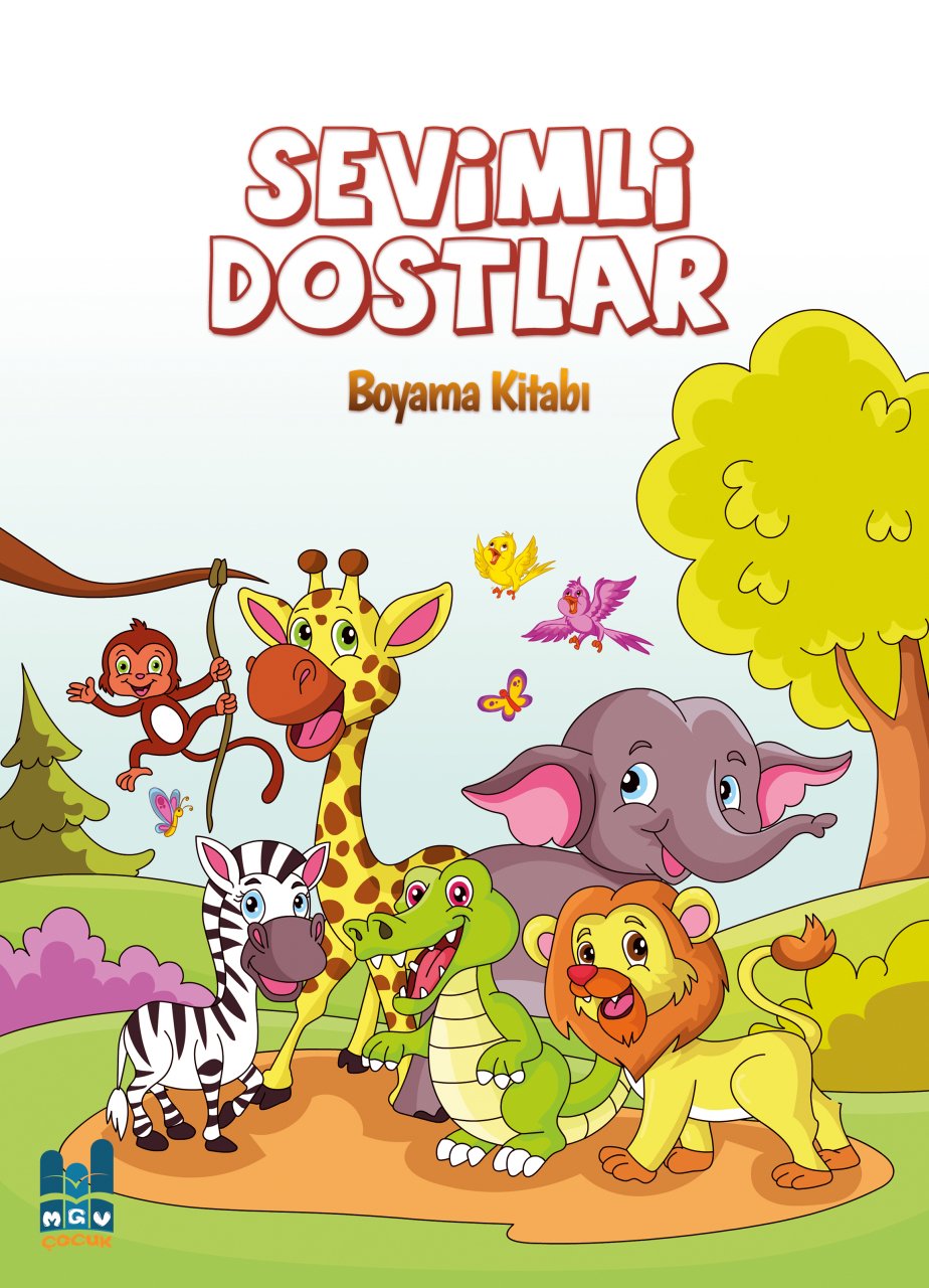 SEVİMLİ DOSTLAR BOYAMA KİTABI