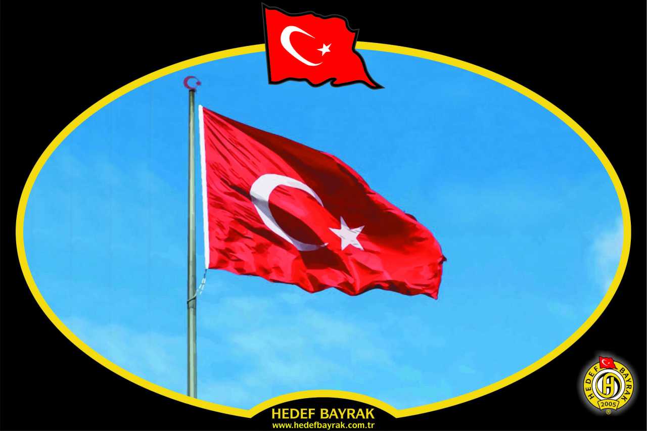 150x225 cm.Türk Bayrağı