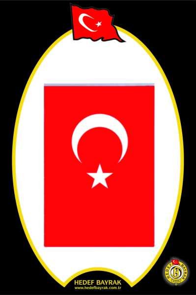 Telalı Simsiz 100x150 Makam Türk Bayrağı