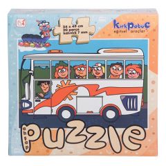 Taşıtlar Puzzle (Otobüs)