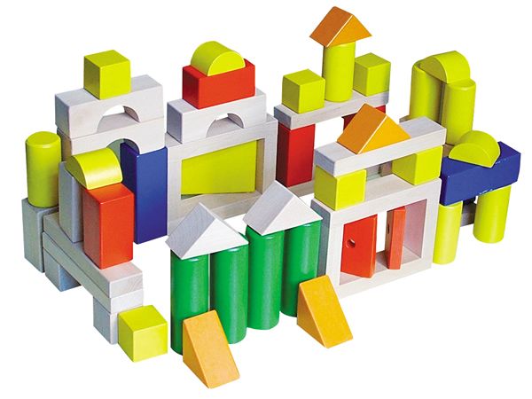 Ahşap Bloklar (100 Parça)