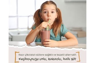 Nesquik Alternatif Süt İçeceği Tarifi