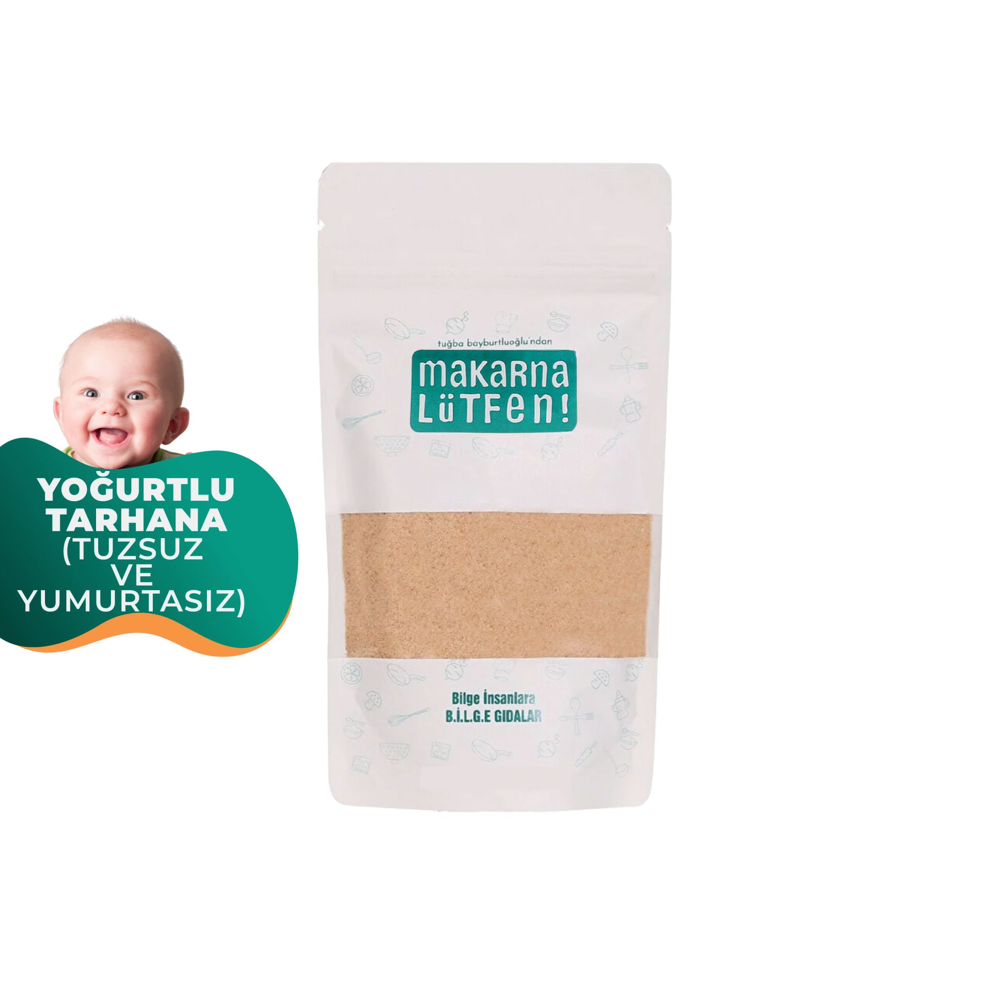 Yoğurtlu Tarhana (+6 Ay-Tuzsuz-ve-Yumurtasız-200 gram)