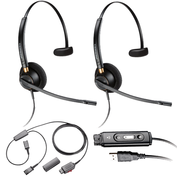 Plantronics ENCOREPRO510 DA45 USB Eğitim Seti